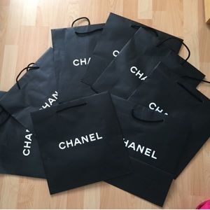 7 CHANEL shopping bags
